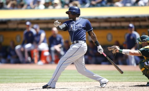 Tim Beckham (Photo by Michael Zagaris/Oakland Athletics/Getty Images)