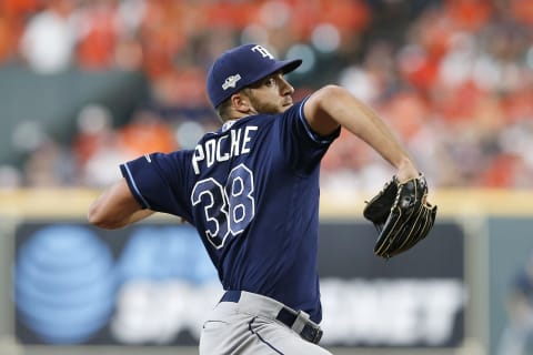 Colin Poche of the Tampa Bay Rays (Photo by Tim Warner/Getty Images)