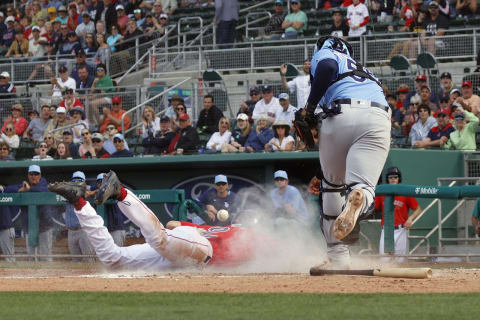 Ronaldo Hernandez of the Tampa Bay Rays (Photo by Joel Auerbach/Getty Images)