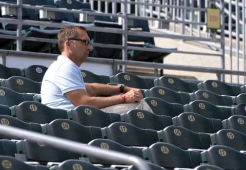 John Mozeliak is waiting on baseball just like you and I. Scott Rovak-USA TODAY Sports