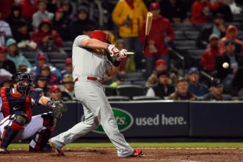 How will Matt Adams perform in 2016? Mandatory Credit: Dale Zanine-USA TODAY Sports