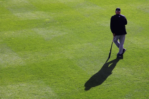 DENVER, CO – MAY 09: Coach Ken Oberkfell #58 of the New York Mets oversees batting practice prior to facing the Colorado Rockies at Coors Field on May 9, 2011 in Denver, Colorado. (Photo by Doug Pensinger/Getty Images)