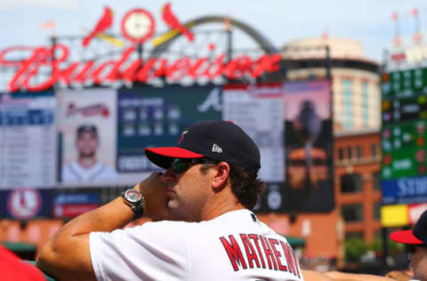 ST. LOUIS, MO – AUGUST 13: Manager Mike Matheny