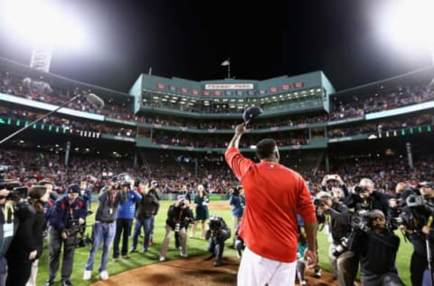 BOSTON, MA – OCTOBER 10: David Ortiz