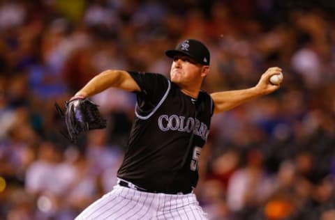 DENVER, CO – JULY 5: Relief pitcher Jake McGee