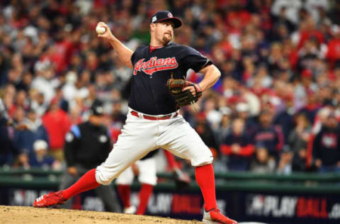 CLEVELAND, OH – OCTOBER 11: Bryan Shaw