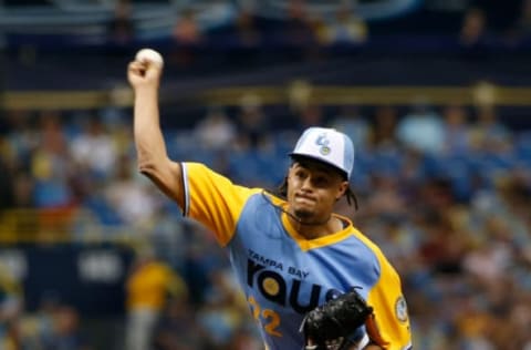 ST. PETERSBURG, FL – AUGUST 12: Chris Archer