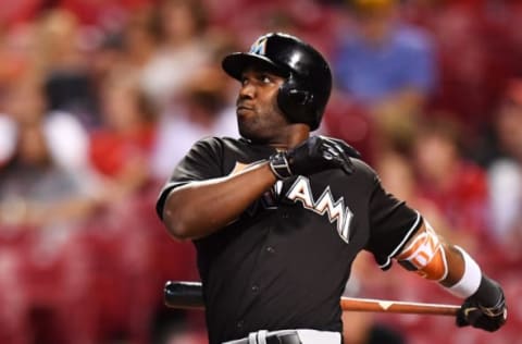 CINCINNATI, OH – AUGUST 15: Marcell Ozuna