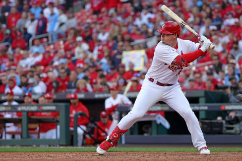 Nolan Gorman, St. Louis Cardinals (Photo by Stacy Revere/Getty Images)