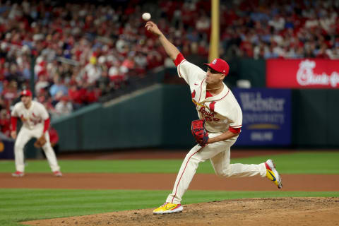 Giovanny Gallegos, St. Louis Cardinals (Photo by Stacy Revere/Getty Images)