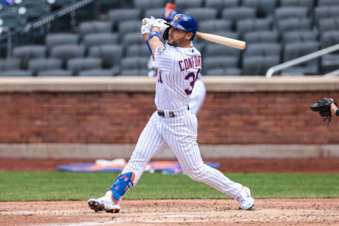 Michael Conforto, Mets Mandatory Credit: Vincent Carchietta-USA TODAY Sports