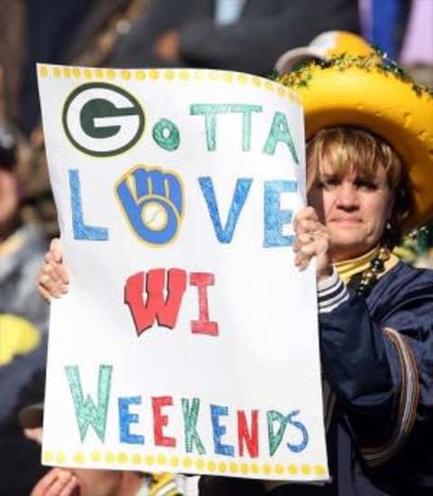 That stern-faced lady in the cheese hat is right. We love Wisconsin, we love the Brewers, and we love you guys. We’re going to make our site even better for you.