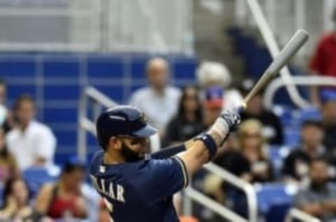 Villar Has Done A Nice Job With The Bat As Well! Mandatory Credit: Steve Mitchell-USA TODAY Sports