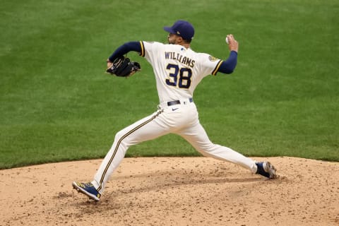 Devin Williams, Milwaukee Brewers (Photo by Dylan Buell/Getty Images)