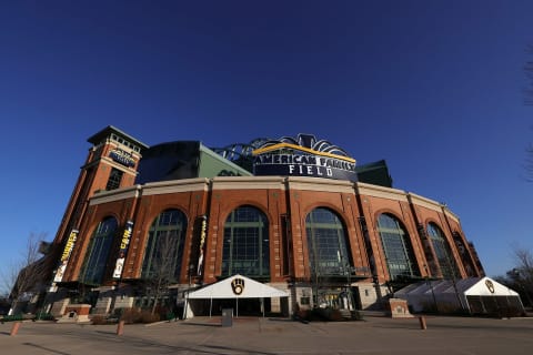 MILWAUKEE, WISCONSIN – APRIL 01: A general view of American Family Field on Opening Day following a game between the Milwaukee Brewers and the Minnesota Twins on April 01, 2021 in Milwaukee, Wisconsin. The Brewers defeated the Twins 6-5 in ten innings. (Photo by Stacy Revere/Getty Images)