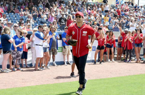 NASHVILLE, TN – JUNE 10: NFL player Eric Decker shows off his softball skills for charity at the 27th Annual City of Hope Celebrity Softball Game at First Tennessee Park on June 10, 2017 in Nashville, Tennesse (Photo by Rick Diamond/Getty Images for City Of Hope)