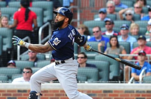 ATLANTA, GA – JUNE 24: Eric Thames