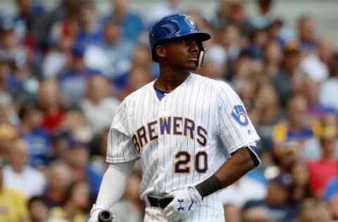 MILWAUKEE, WI – JULY 28: Lewis Brinson