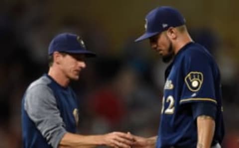 MINNEAPOLIS, MN – AUGUST 08: Manager Craig Counsell