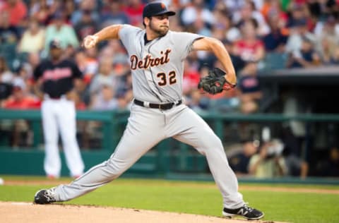 CLEVELAND, OH – SEPTEMBER 16: Starting pitcher Michael Fulmer