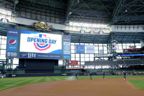 MILWAUKEE, WISCONSIN – MARCH 28: A general view before the game between the St. Louis Cardinals and Milwaukee Brewers during Opening Day at Miller Park on March 28, 2019 in Milwaukee, Wisconsin. (Photo by Dylan Buell/Getty Images)