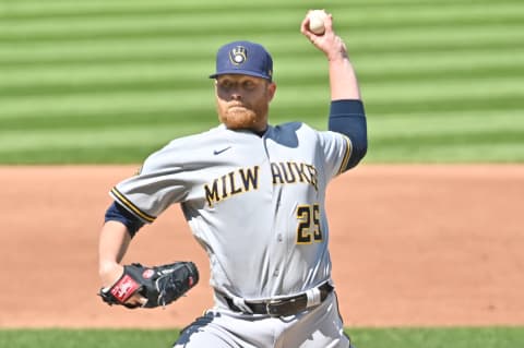 Brett Anderson, Milwaukee Brewers Mandatory Credit: Ken Blaze-USA TODAY Sports