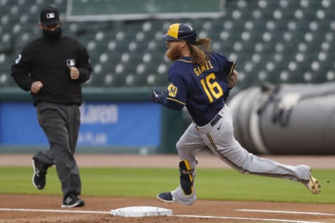 Ben Gamel, Milwaukee Brewers Mandatory Credit: Raj Mehta-USA TODAY Sports