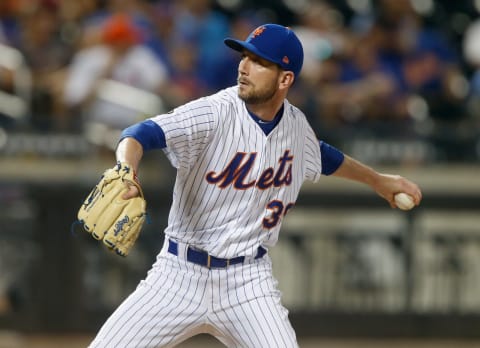 NEW YORK, NY – AUGUST 06: Jerry Blevins #39 of the New York Mets in action against the Cincinnati Reds at Citi Field on August 6, 2018 in the Flushing neighborhood of the Queens borough of New York City. The Mets defeated the Reds 6-4. (Photo by Jim McIsaac/Getty Images)