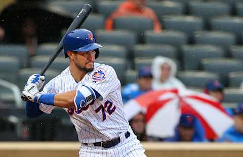 NEW YORK, NY – SEPTEMBER 09: Jack Reinheimer #72 of the New York Mets in action against the Philadelphia Phillies during a game at Citi Field on September 9, 2018 in the Flushing neighborhood of the Queens borough of New York City. (Photo by Rich Schultz/Getty Images)