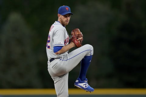 DENVER, COLORADO – SEPTEMBER 16: Starting pitcher Steven Matz #32 of the New York Mets throws in the first inning against the Colorado Rockies at Coors Field on September 16, 2019 in Denver, Colorado. (Photo by Matthew Stockman/Getty Images)