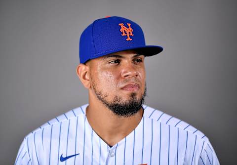 PORT ST. LUCIE, FLORIDA – FEBRUARY 20: Dellin Betances #68 of the New York Mets poses for a photo during Photo Day at Clover Park on February 20, 2020 in Port St. Lucie, Florida. (Photo by Mark Brown/Getty Images)