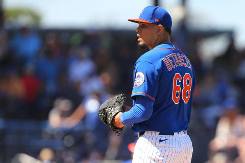 PORT ST. LUCIE, FL – MARCH 11: Dellin Betances #68 of the New York Mets in action during a spring training baseball game against the St. Louis Cardinals at Clover Park at on March 11, 2020 in Port St. Lucie, Florida. The Mets defeated the Cardinals 7-3. (Photo by Rich Schultz/Getty Images)