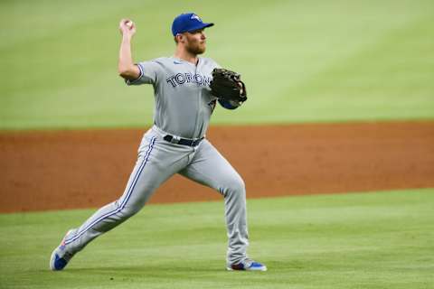 Who will win the final roster spot for the New York Mets this spring? (Photo by Carmen Mandato/Getty Images)