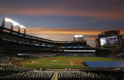 NEW YORK, NEW YORK – JULY 26: A general view during the third inning of a game between the New York Mets and the Atlanta Braves at Citi Field on July 26, 2020 in New York City. The 2020 season had been postponed since March due to the COVID-19 pandemic. (Photo by Jim McIsaac/Getty Images)