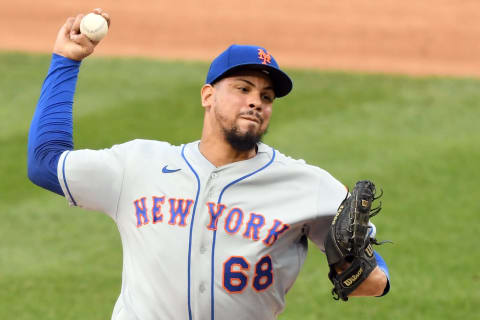 WASHINGTON, DC – SEPTEMBER 27: Dellin Betances #68 of the New York Mets pitches during a baseball game against the Washington Nationals at Nationals Park on September 27, 2020 in Washington, DC. (Photo by Mitchell Layton/Getty Images)