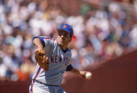 SAN FRANCISCO – AUGUST 18: Bob Ojeda of the New York Mets pitches in a Major League Baseball game against the San Francisco Giants played on August 18, 1988 at Candlestick Park in San Francisco, California. (Photo by David Madison/Getty Images)