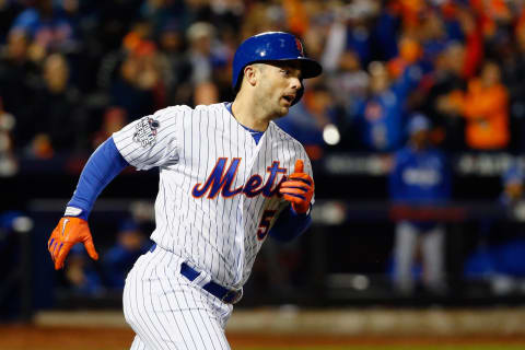 NEW YORK, NY – OCTOBER 30: David Wright #5 of the New York Mets rounds the bases after hitting a two run home run in the first inning against the Kansas City Royals during Game Three of the 2015 World Series at Citi Field on October 30, 2015 in the Flushing neighborhood of the Queens borough of New York City. (Photo by Al Bello/Getty Images)