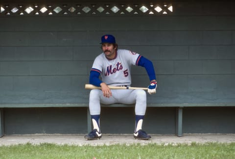 One of the worst New York Mets trade in June sent Dave Kingman to the San Diego Padres. (Photo by Focus on Sport/Getty Images)