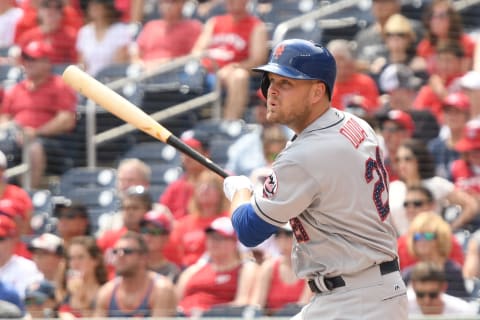 Lucas Duda has one of the best New York Mets walk-up songs of all-time (Photo by Mitchell Layton/Getty Images)