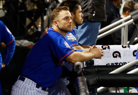 NEW YORK, NY – NOVEMBER 01: (NEW YORK DAILIES OUT) David Wright #5 of the New York Mets looks on after game five of the 2015 World Series against the Kansas City Royals at Citi Field on November 1, 2015 in the Flushing neighborhood of the Queens borough of New York City. The Royals defeated the Mets 7-2. (Photo by Jim McIsaac/Getty Images)