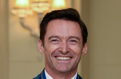 MELBOURNE, AUSTRALIA – SEPTEMBER 13: Australian actor Hugh Jackman is awarded an Order of Australia by The Governor-General of Australia David Hurley at Government House on September 13, 2019 in Melbourne, Australia. Hugh Jackman was honoured for his service to the performing arts for his work as an advocate for poverty eradication. (Photo by Tracey Nearmy/Getty Images)