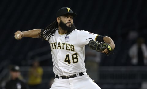 Pittsburgh Pirates reliever Richard Rodriguez could do some awesome things in the New York Mets bullpen. Mandatory Credit: Charles LeClaire-USA TODAY Sports