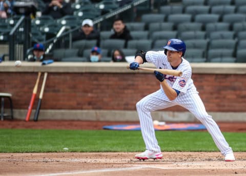 May 9, 2021; New York City, New York, USA; New York Mets pitcher Jacob deGrom (48) at Citi Field. Mandatory Credit: Wendell Cruz-USA TODAY Sports