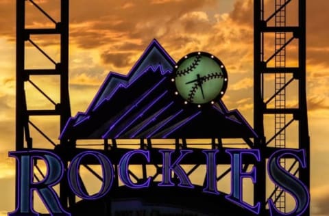 Jul 9, 2016; Denver, CO, USA; A general view of the sunset in the sixth inning of the game between the Colorado Rockies and the Philadelphia Phillies at Coors Field. Mandatory Credit: Isaiah J. Downing-USA TODAY Sports