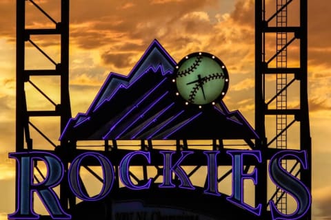 Jul 9, 2016; Denver, CO, USA; A general view of the sunset in the sixth inning of the game between the Colorado Rockies and the Philadelphia Phillies at Coors Field. Mandatory Credit: Isaiah J. Downing-USA TODAY Sports