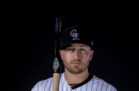 SCOTTSDALE, AZ – FEBRUARY 20: Brian Mundell #73 of the Colorado Rockies poses during MLB Photo Day on February 20, 2019 at Salt River Fields at Talking Stick in Scottsdale, Arizona. (Photo by Justin Tafoya/Getty Images)