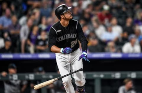 Nolan Arenado of the Colorado Rockies