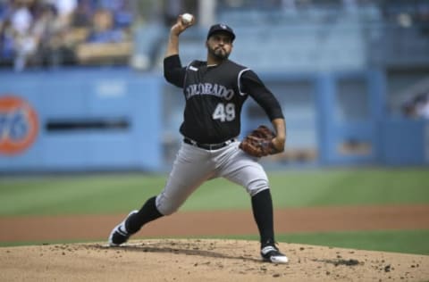 Antonio Senzatela of the Colorado Rockies