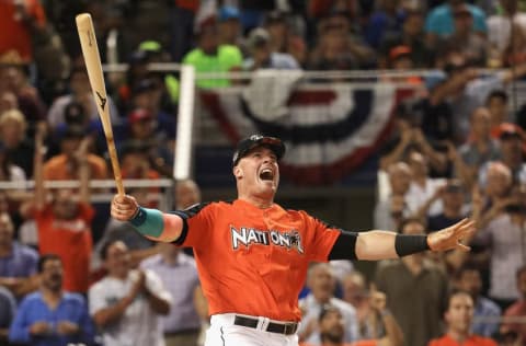 Justin Bour of the Miami Marlins