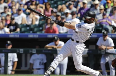 Charlie Blackmon of the Colorado Rockies